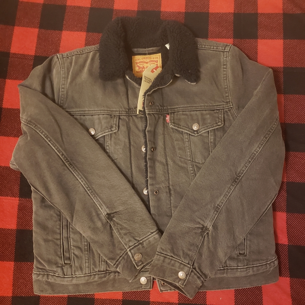 LEVI'S ORIGINAL SHERPA TRUCKER JEAN JACKET